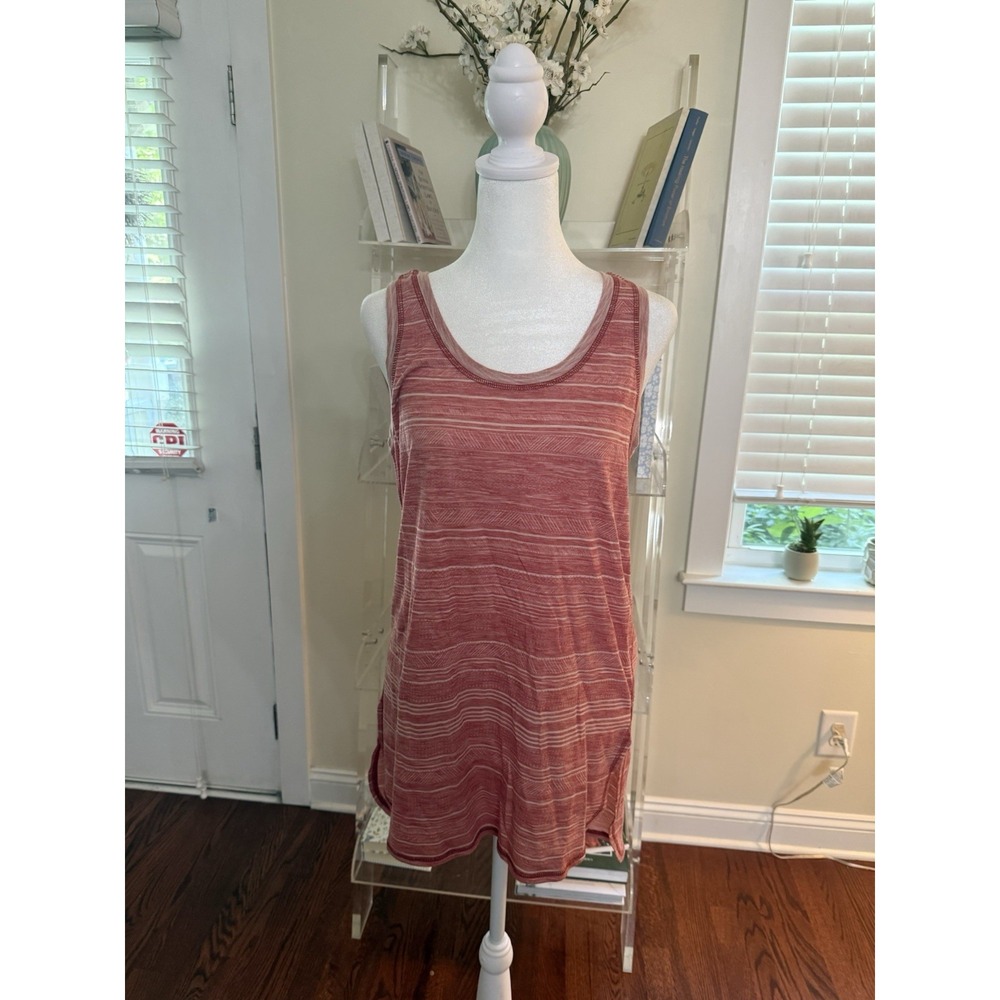 Prana Tank Top Shirt Tunic Cotton Blend Small Sleeveless NWT Light Flowy New